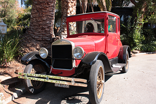 1926 Model A Ford Coupe.